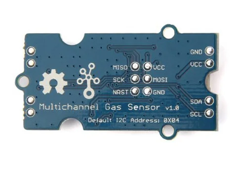 CO NO2 H2 спирт NH3 CH4 Гроув-многоканальный газовый датчик MiCS-6814 база Щит Модуль датчика