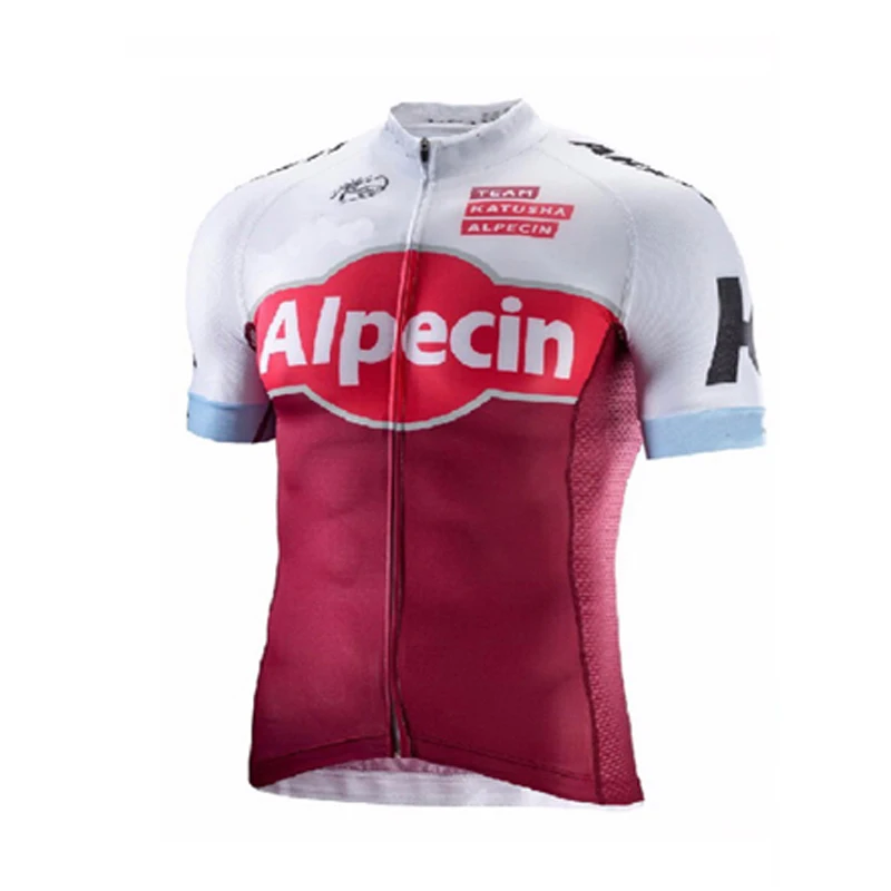 Katusha Men's Stripe Breathable Bike Cycling Tops/Summer Short Sleeve Clothes/Ropa Ciclismo/Bicycle Only Jerseys Over Sizes | Спорт и