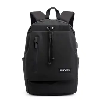 

Fashion Large Capacity Anti-theft Men Women with USB Charger Port Backpack Laptop Notebook Travel School Bag A69C
