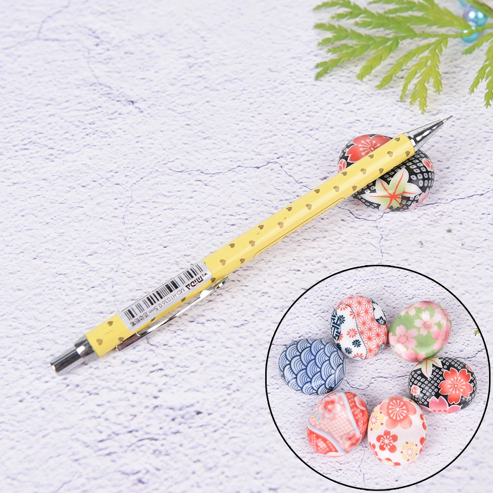 

Nail Pen Rack Nail Brush Pen Rack Ceramic Stand Holder Manicure Nail Art Tool