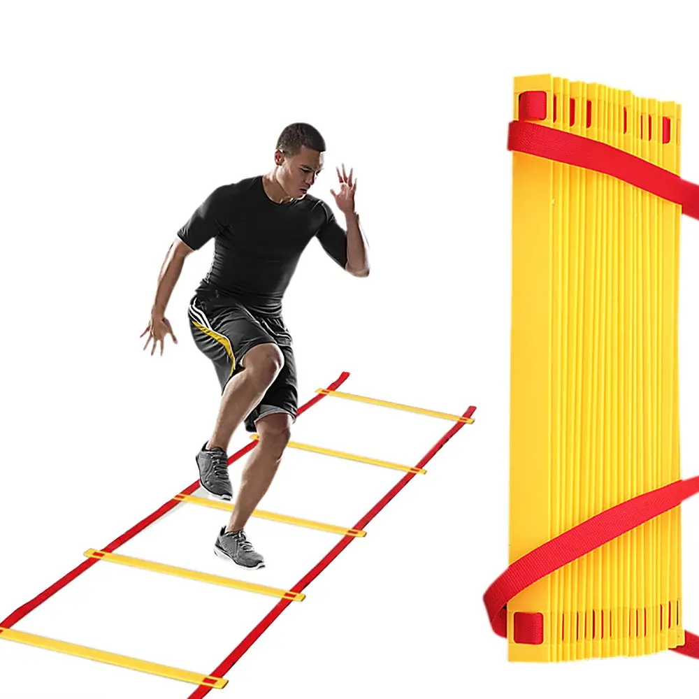 8 Peldaños de 4 Metros de Fútbol Entrenamiento de Velocidad Con Carry bolsa  de 2 Colores Velocidad Entrenamiento de la Agilidad Para El Fútbol fútbol|ladders  attic|ladder staircaseladder products - AliExpress