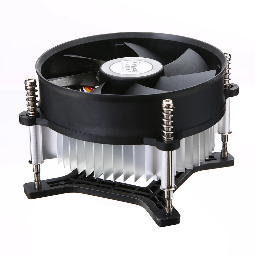 

1pc Aluminium Heatsink Fan Heat Dissipation Sink for 30W 50W 100W High Power LED Bulb Cooling 12V DC