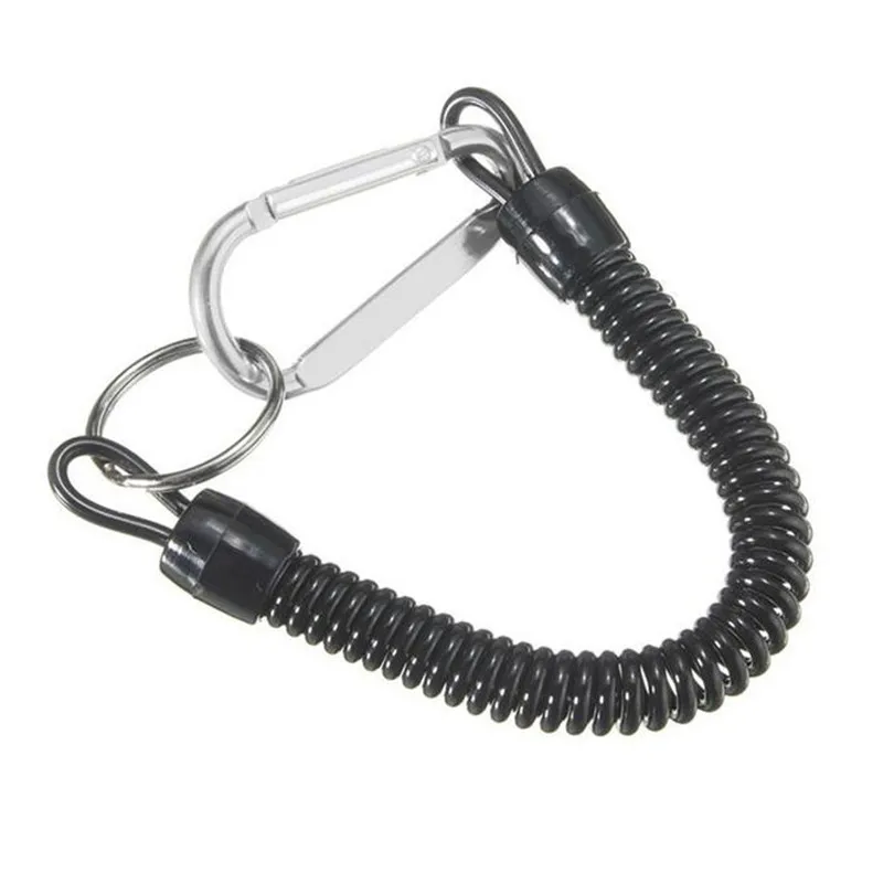 

Lanyards Boating Ropes Kayak Secure Grip Tackle Fish Tools Fishing Tackle Boxes Accessory Outdoor Carabinet Metal 1M Missed 1ps