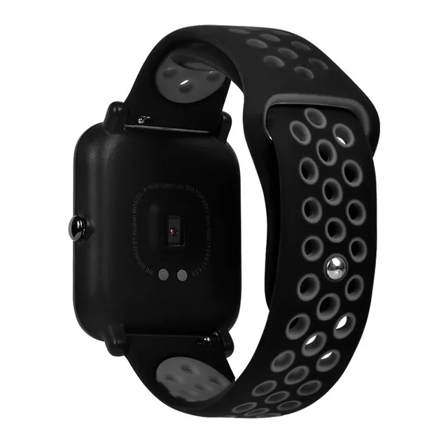 Силиконовый браслет для Xiaomi Huami Amazfit Bip, Молодежный ремешок для часов Xiomi, сменные умные аксессуары, браслет на запястье - Цвет: 2