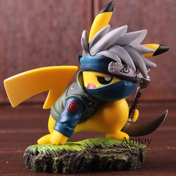 

pika Cosplay Naruto Hatake Kakashi Figure Action PVC Collectible Model Toy