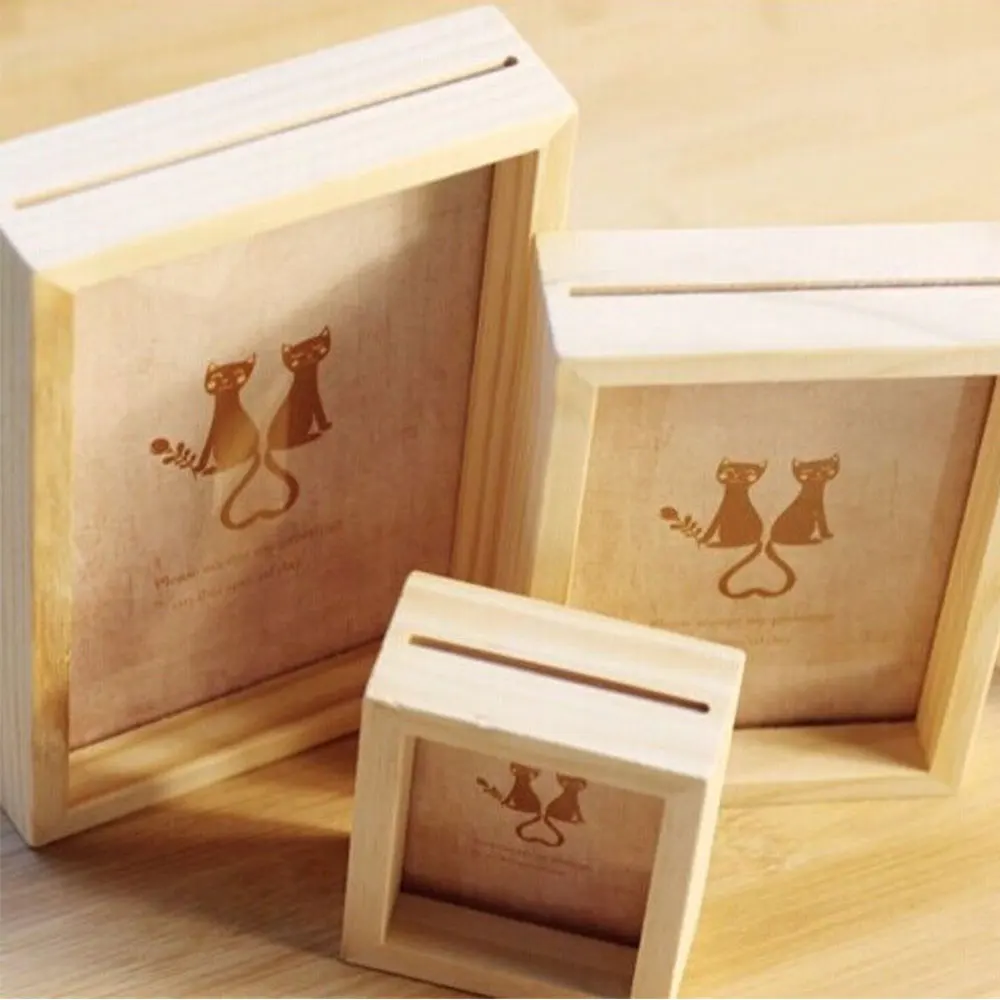 

Photo Frame Picture Frame Home 3 Size Wall Mounted Desk Durable Wooden Ornament Decor