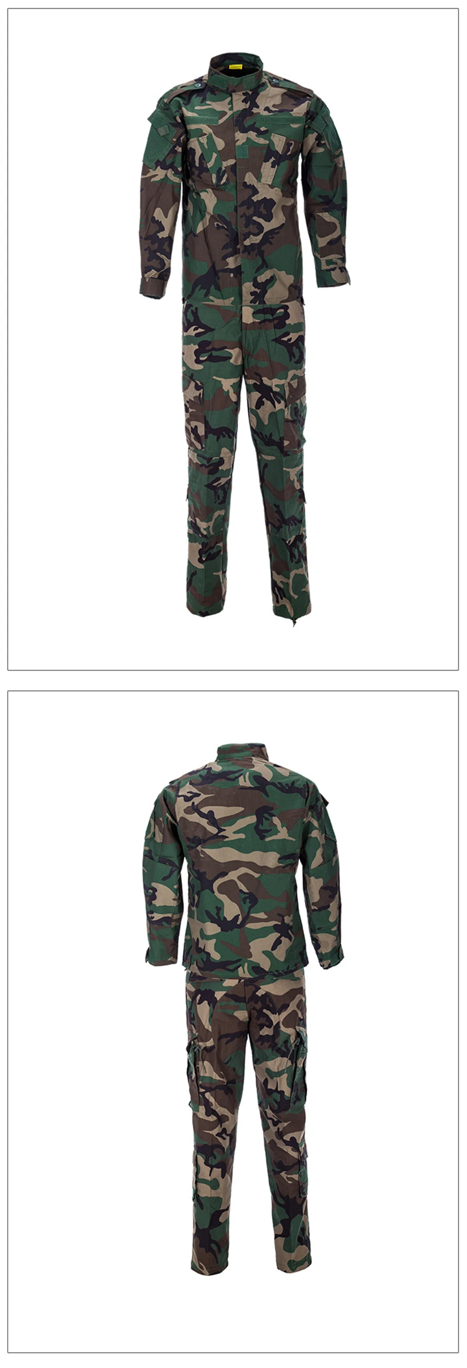 Special Forces Tactical Men Army Camouflage Military Uniform Long Sleeve Soldier Army Suit Combat Jacket Pants Set US Size