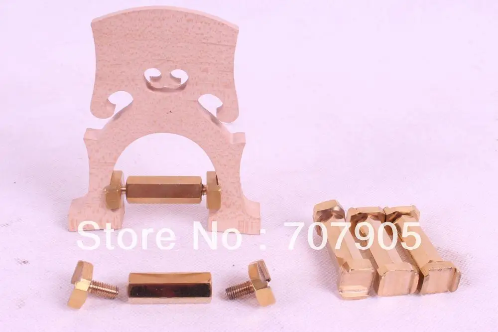 

5 set Cello Bridge repair tools, Cello bridge, Bridge pillar, Brass #Q10
