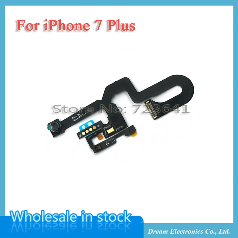 imágenes para MXHOBIC 10 unids/lote Cámara Frontal Del Módulo de Proximidad Sensor de Luz Cable Flexible para el iphone 7 Más Piezas de Recambio Envío Gratis imágenes para MXHOBIC 10 unids/lote Cámara Frontal Del Módulo de Proximidad Sensor de Luz Cable Flexible para el iphone 7 Más Piezas de Recambio Envío Gratis