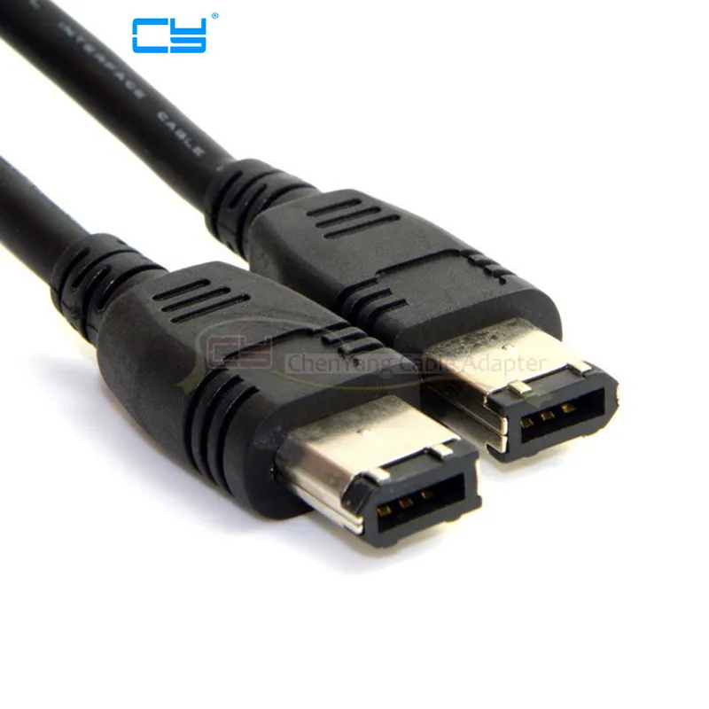 6 PIN для 6PIN FireWire 400-FireWire 400 6-6 кабель ilink IEEE 1394 кабель 1,8 м черный