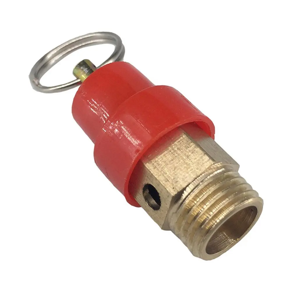 

1/4" 8KG Air Compressor Safety Release Valve Pressure Relief Regulator exhaust valve for foam machine water supply machine Sale