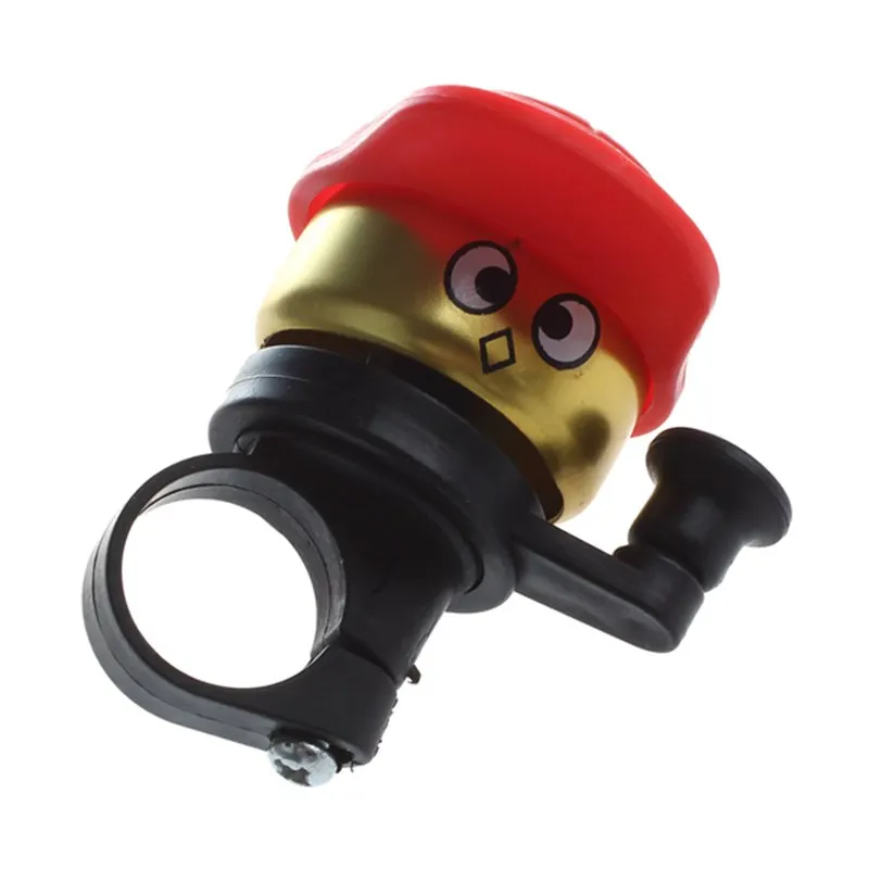 UPPERX позолоченное красное кольцо-колокольчик с изображением мультяшного мальчика