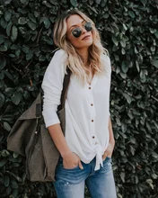 Women T-shirts Tee Top Womens T Tops Fashion Solid Ladies Casual Long Sleeve V-neck Tee Shirt Fashion Female Tshirt choker neck solid tee
