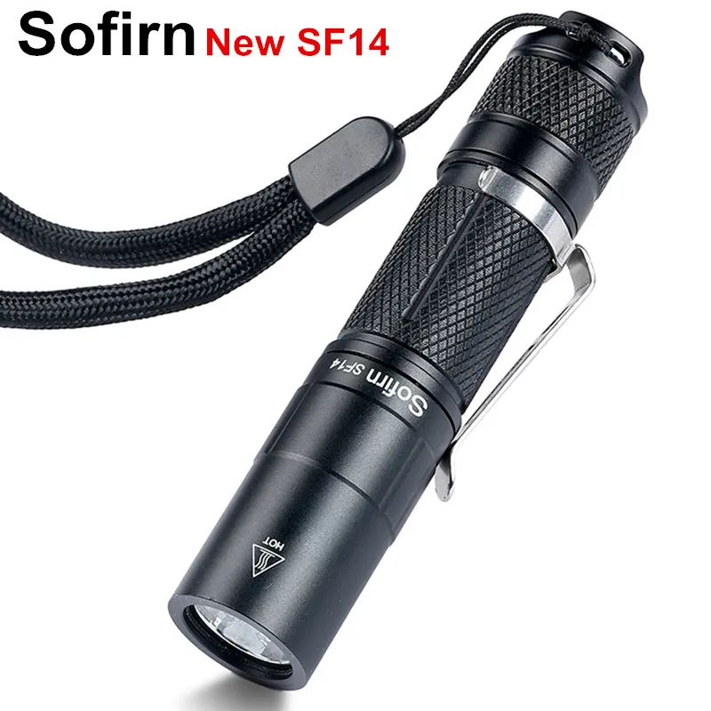 Lanternas e Lanternas sofirn novo sf14 mini portátil Função : Resistente a Choques, luz Dura