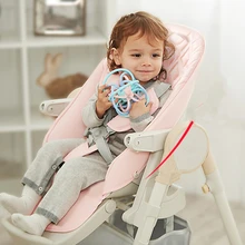 Принцесса порошок столик для кормления малыша высокий стул складной портативный многофункциональный детский стульчик яйцо образный обеденный стул сиденье