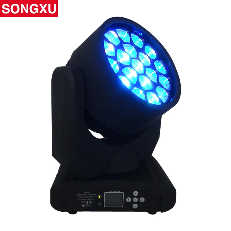 SONGXU Amazing 19x12W RGBW 4in1 LED Hawkeye Moving Head Light Amazing
