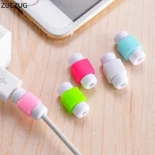 ZUCZUG 10PC free shipping silicone digital cable protector Cord Protecotor Protective sleeves cable winder cover for