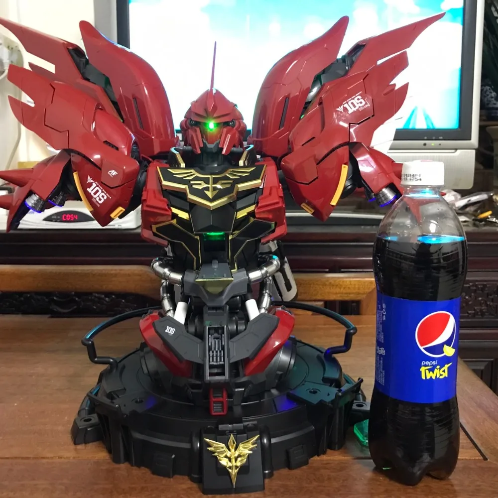 Фигурка YIHUI в наличии модель сборе Gundam Sinanju груди 1:35 фигурка со
