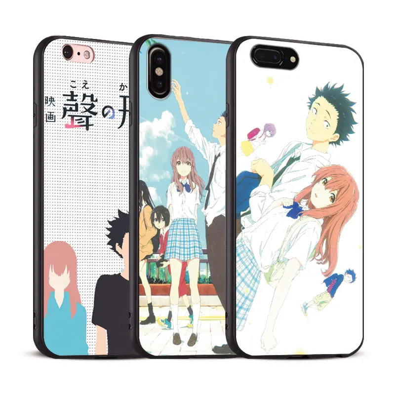 

Koe no katachi The Shape of Voice A Silent Voice Tpu Soft Silicone Phone Case Shell For Apple IPhone 5 5s SE 6 6s 7 8 Plus X 10