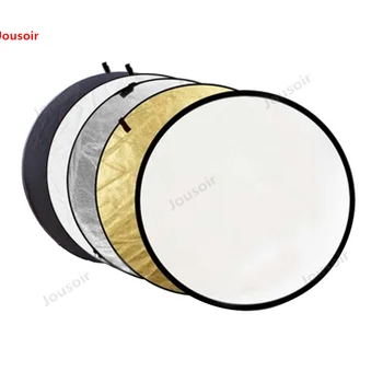

80CM 5 IN ONE Photo Studio Photo Reflector Photography Reflector Collapsible Portable Photo Accessories With Carry Bag T03 CD05Y