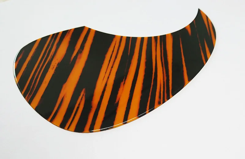 Personalizadas para Violão Guarda de Palheta para Guitarra Folhas em Branco Pleroo Partes Acústica Faixa Amarela - Image 3