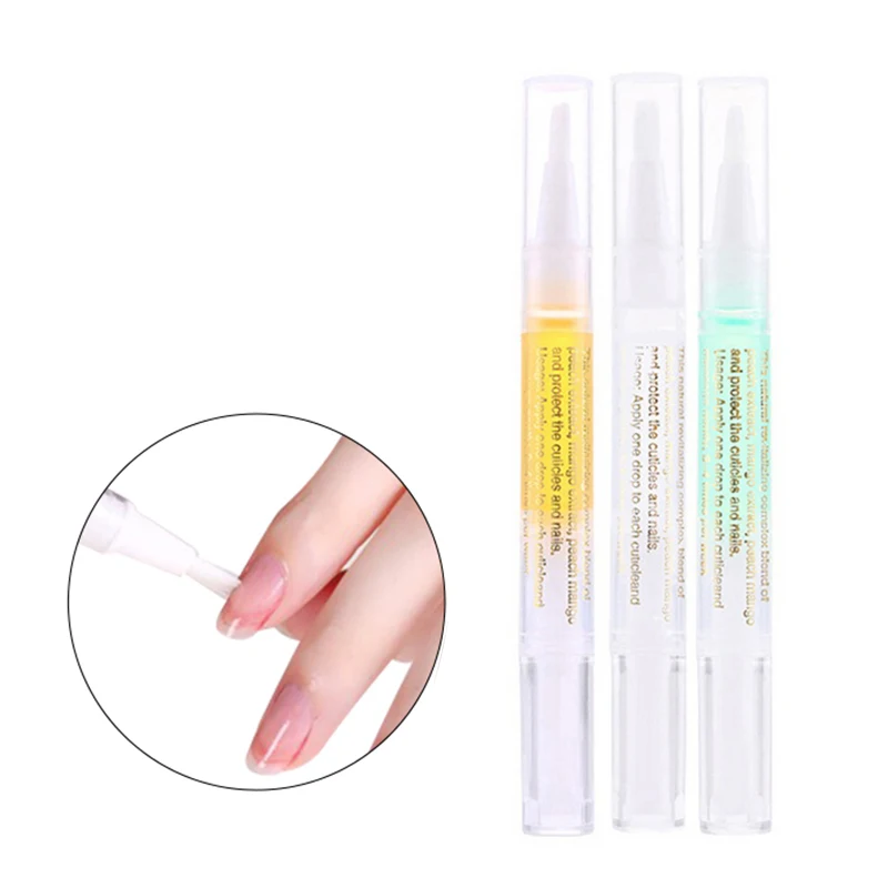 15color Natural Oil Nail Pen Fruit Horny Oil Pen Revitalizer Softener Pen Nourishing Repair Nail Skin Care Products TSLM2