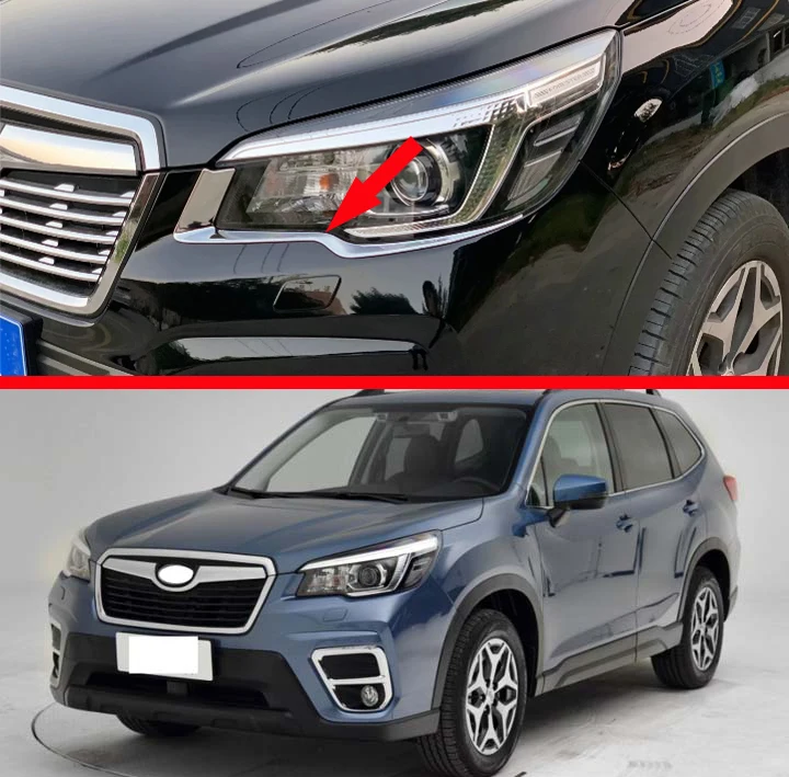 Для Subaru Forester SK 2018 2019 украшения аксессуаров АБС хромированная Защитная панель для