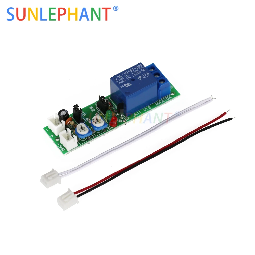 

Adjustable Cycle Timer Delay On/Off Switch Relay Module DC 5V 12V 24V 15min 60min Timer Control Switch Relay Module