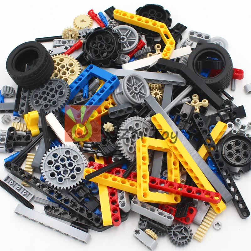 

Technic Parts 250g Liftarm Beam Cross Axle Frame Connector Pin MOC Technic Pieces Compatible Legoes Building Blocks Robot Toy