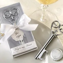 "Ключ к сердцу" викторианский открывалка для бутылок вина в белой коробке подарок на свадьбу