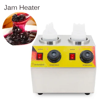 

electric jam heater Stainless Steel Commercial hot Chocolate soy sauce filling spread warmer bottles heating machine 220V/110V