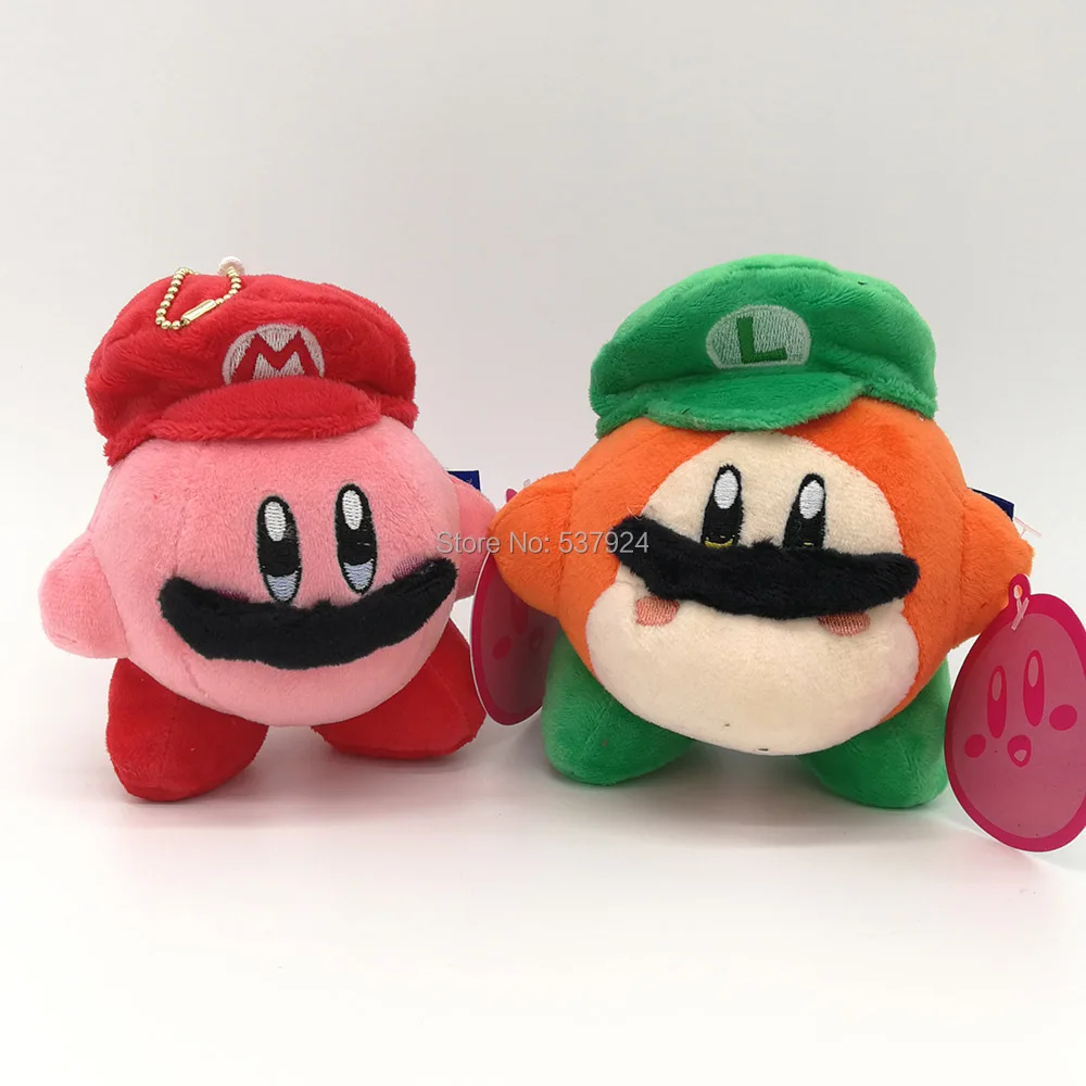 Kirby Waddle Dee with Mario Luigi Hat-5inch-45+60g-13