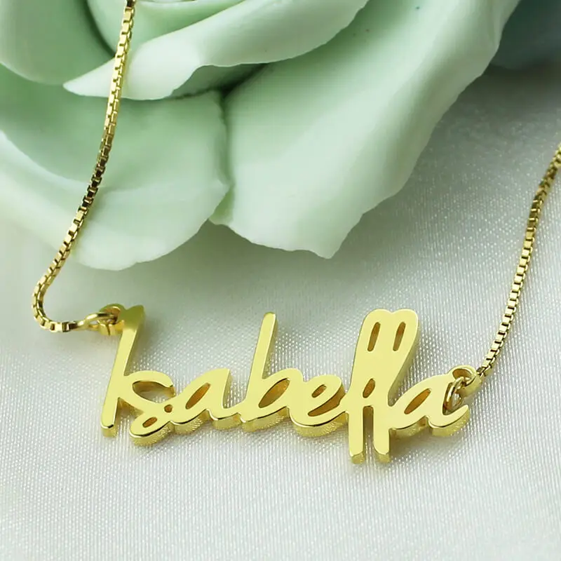 Retro Name Necklace 2025