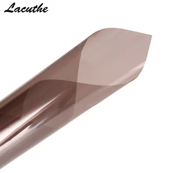 

50cmx300cm Dark Black Car Window Tint Film Glass VLT 50% Roll 1 PLY Car Auto House Commercial Solar Protection Summer