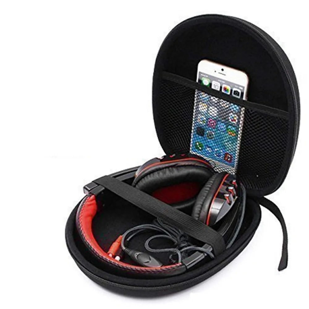 Headphone Carrying earphone case large fashion case protective
