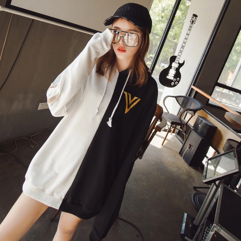  Wings Embroidered with Cap Hoodie Clothes Female Lovers Tide Fashion Brand Student Bf Wind Fashion 