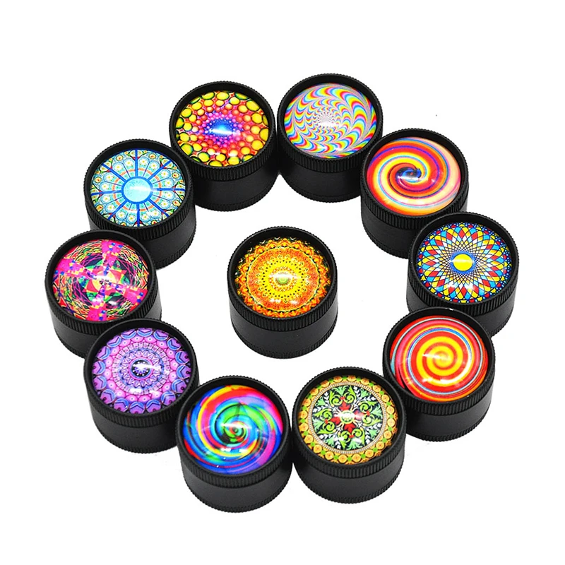

30mm 3 Layers Metal Tobacco Crusher Smoke Herbal Herb 3D Grinder Smoking Accessories Detectors Pipes Tools Grinding