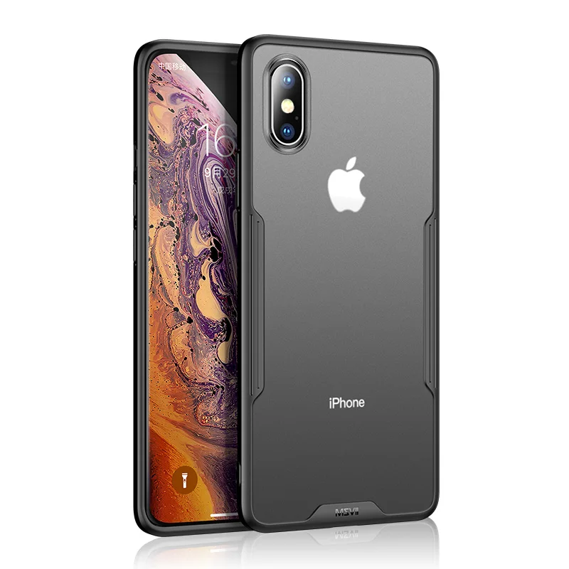 Msvii защитный чехол для iPhone XR Чехол прозрачный для iPhone X чехол силиконовый для iPhone Xs Max чехол Роскошный Xs чехол тонкий Fundas