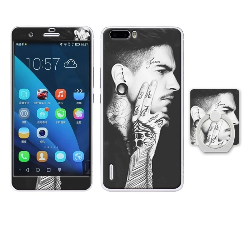 Huawei honor 6 plus case cover glass screen protector (14)