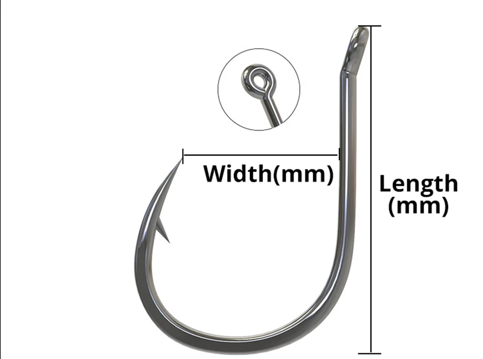 30 шт./лот, рыболовные крючки из высокоуглеродистой стали 2#-13#, рыболовные крючки для рыбалки, джиг с колючей спинкой и отверстием для рыболовных аксессуаров WW1105