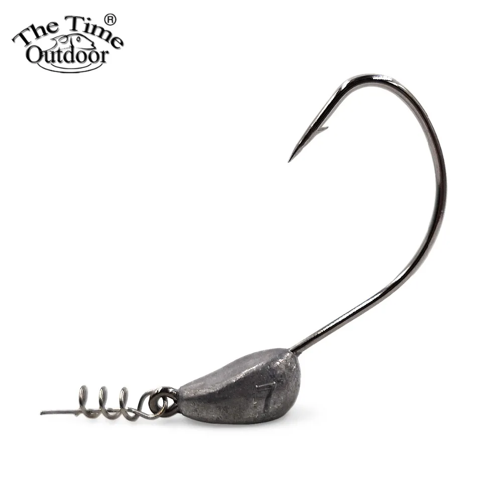 5 шт./лот стакан Jig head крючков 3.5g 5g 7 г 10 1 21 Jighead червь приманки крюк для Мягкая