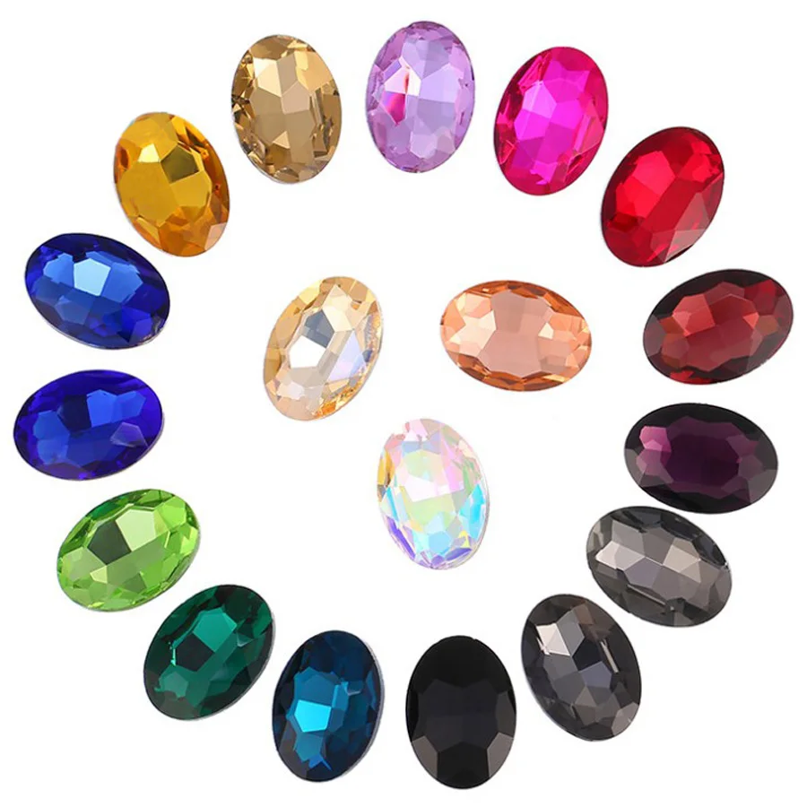 

Shine Sewing Crystal 20pcs 30pcs Sew on Rhinestone Crystal Stone High Quality Sew on Crystal use for Clothing Bags Shoes