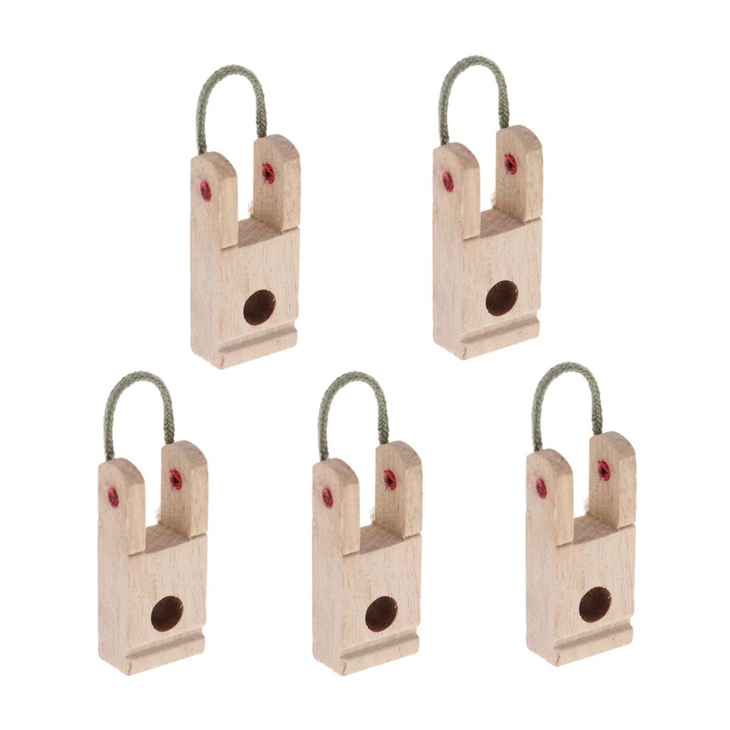 

5 Pieces Wooden Piano Hammer Butt Plates/Flanges for Upright/Vertical Piano DIY Replacement Parts Accessories