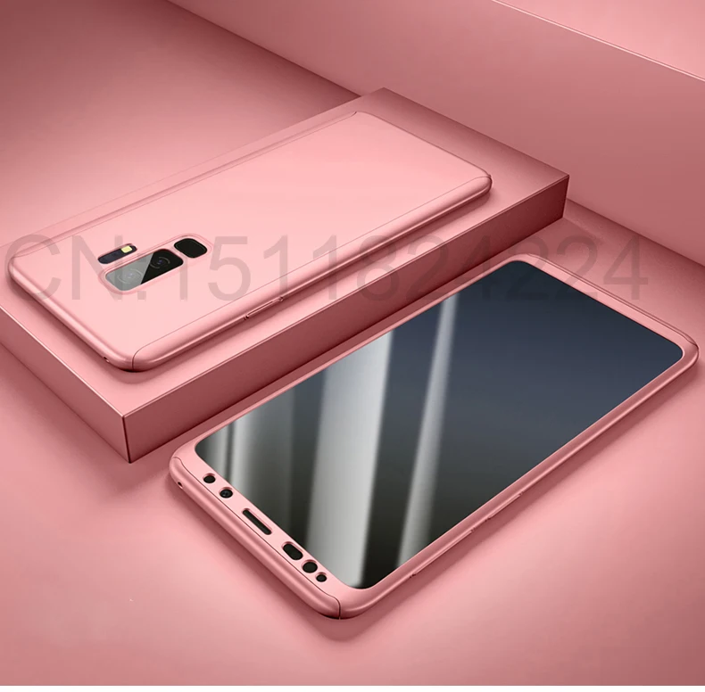 360 Degree Shockproof Case For Samsung Galaxy S9 S8 Plus Note 8 Phone Cover For Samsung S8 S9 S7 Edge Pro