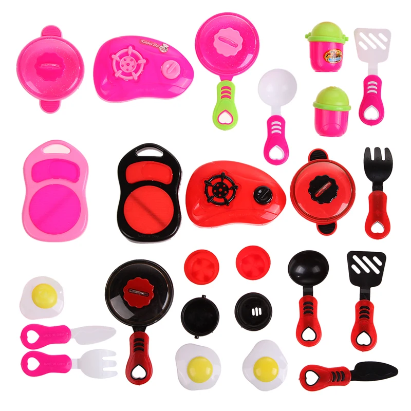 One Set Kitchen Cooking Toy Children Diy Beauty Plastic -8071