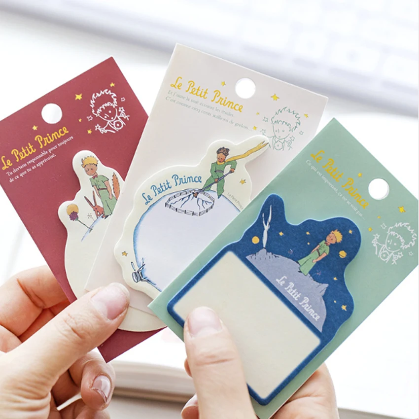 

1pack/lot Cute The Little Prince Memo Pad Sticky Notes Paper Sticker Notepad Kawaii Office School Supplies