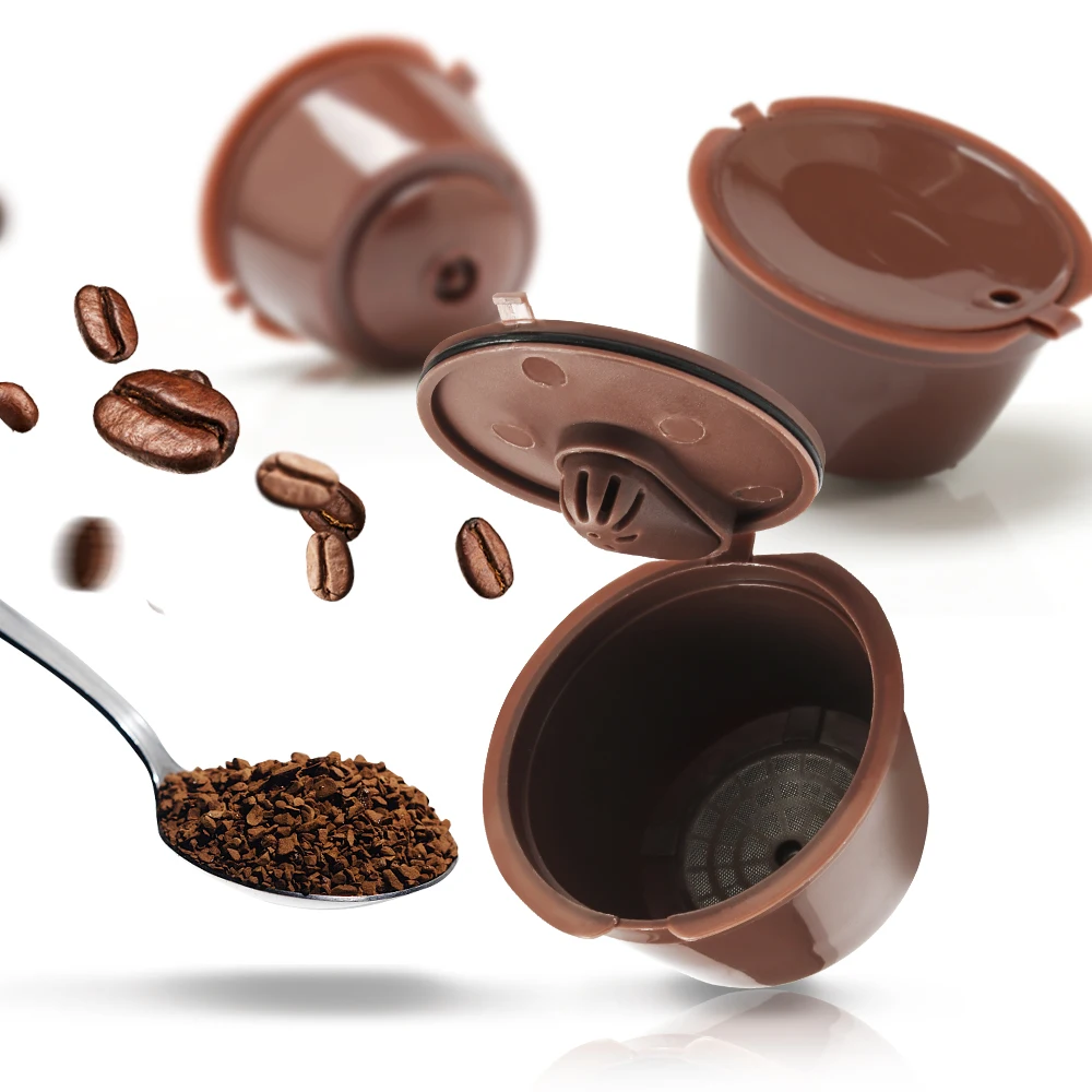 ICafilas2/3/6 шт./пакет 3 я многоразовая кофейная капсула для кофе Dolce Gusto аппарат Nescafe
