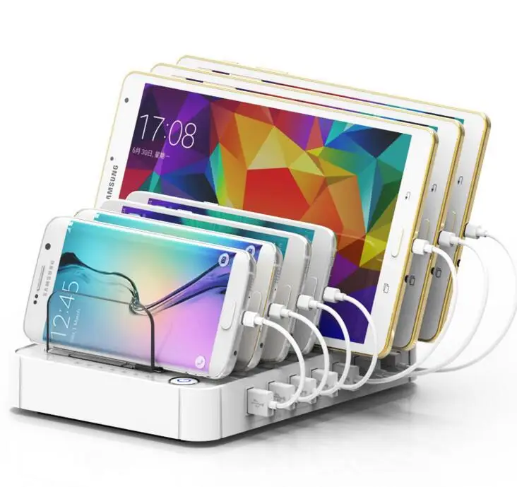 

7-port USB Fast Charging Station AC100-240V USB Charger Hub for Mobile Phone and Tablet PC Hot Sale Charging Products