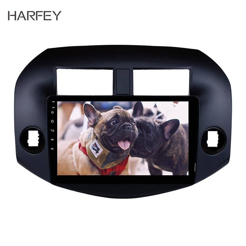 Автомобильный мультимедийный плеер Harfey 10 1 дюйма HD 2Din Android 8 радио аудио GPS