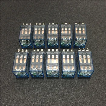 

10pcs MY3NJ 12V DC 24V DC 110V AC 220V AC Coil Power Relay Miniature General Purpose Relays 11 Pins 3NO 3NC 5A MY3N-J HH53P